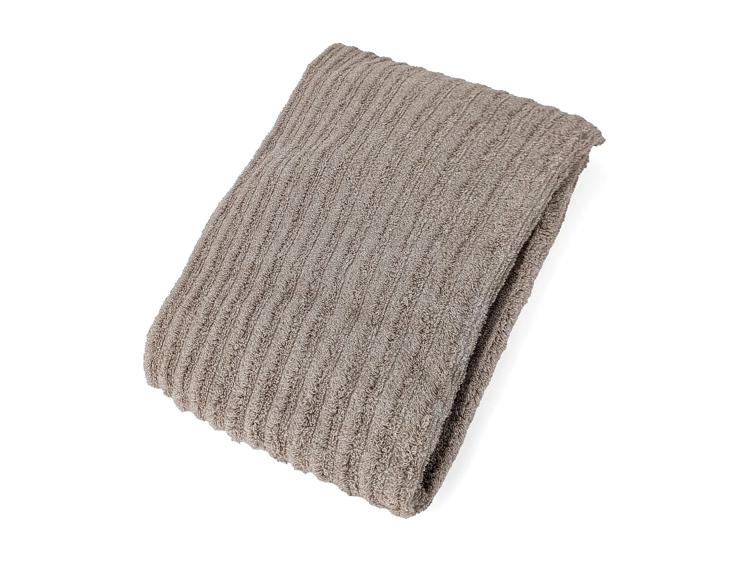 Drap de douche uni coton 70x140 cm SPECTRE marron