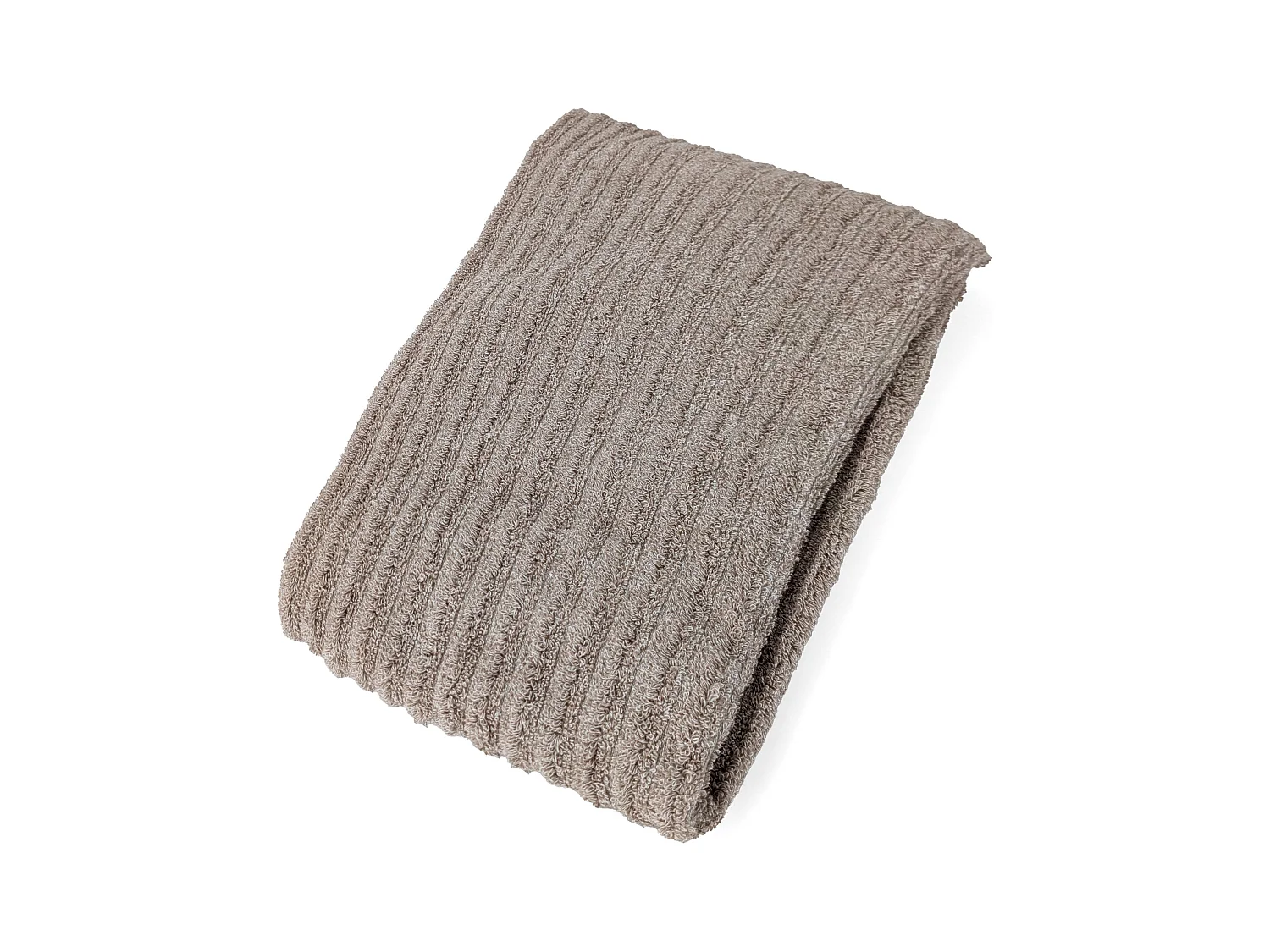 Drap de douche uni coton 70x140 cm SPECTRE marron