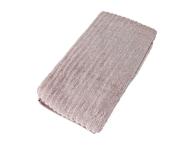 Drap de douche uni coton 70x140 cm SPECTRE rose