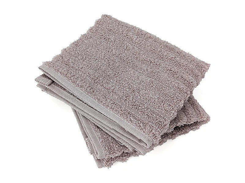 Lot de 2 serviettes invité uni coton 33x50 cm SPECTRE rose