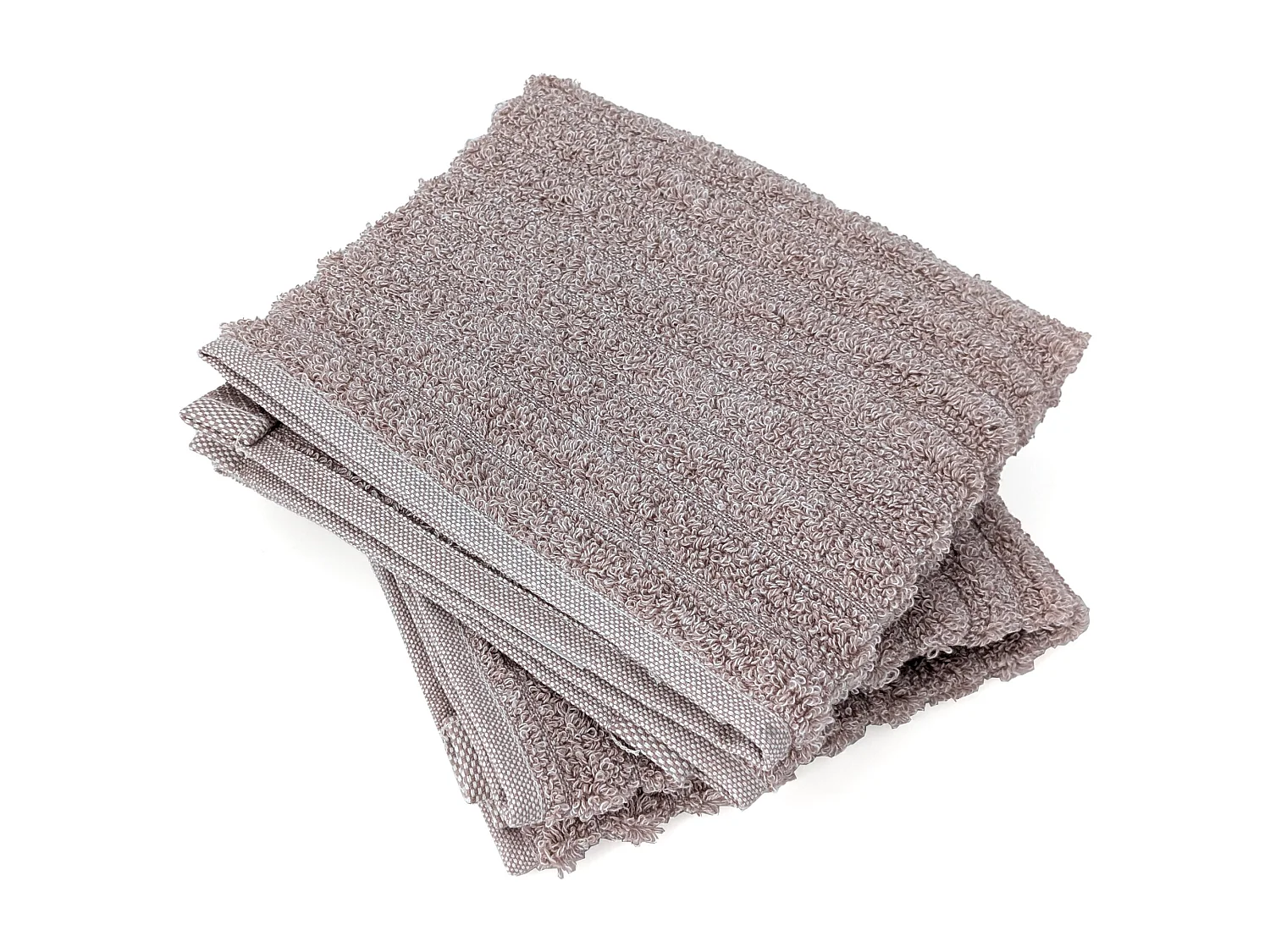 Lot de 2 serviettes invité uni coton 33x50 cm SPECTRE rose