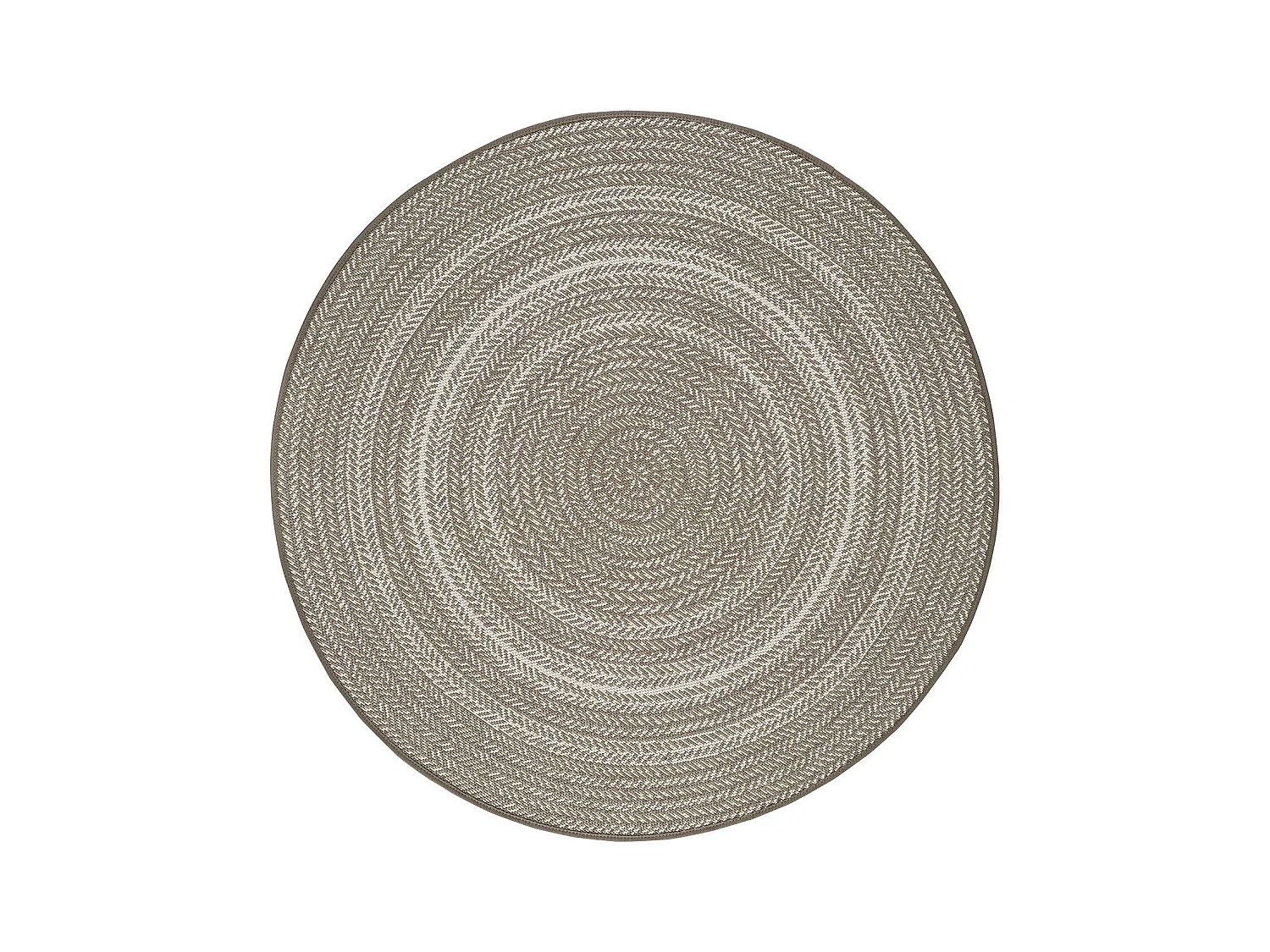 Rundteppich - Indoor-Outdoor - lienen - D.120 cm - SILVANA