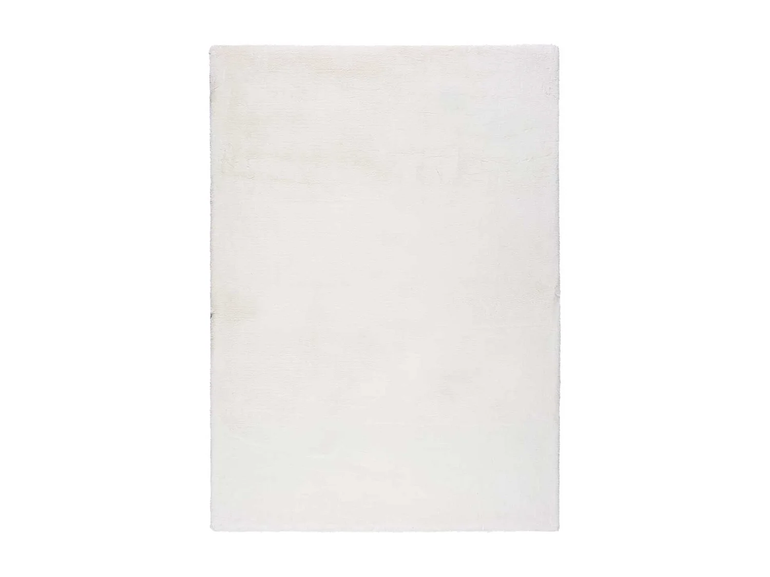 Alfombra interior  - shaggy liso - blanco - 120 x 180 cm - FOX