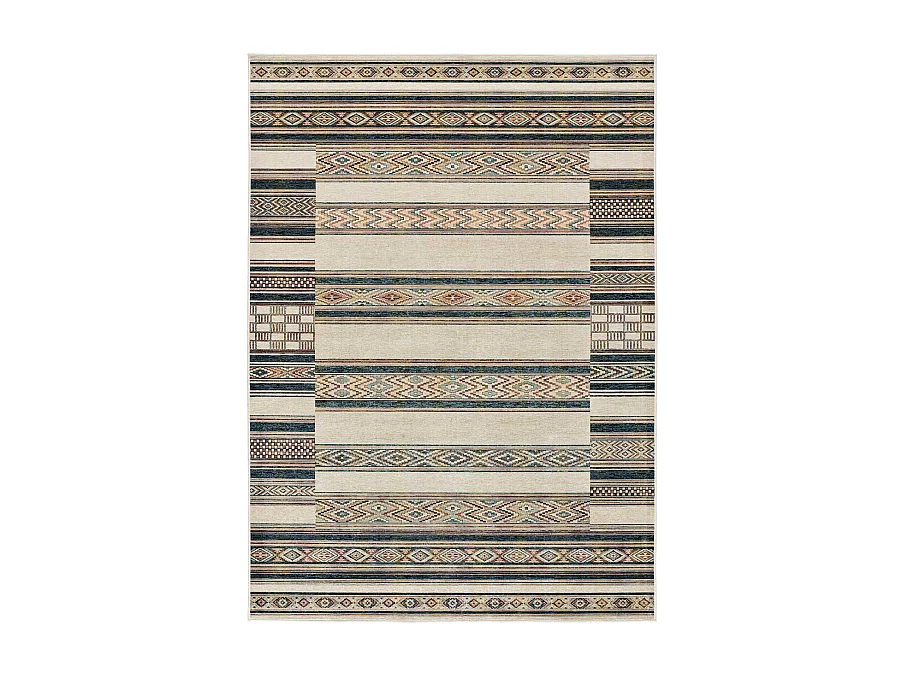 Tappeto interno - etnico - multicolore - 95 x 140 cm - ANTALIA