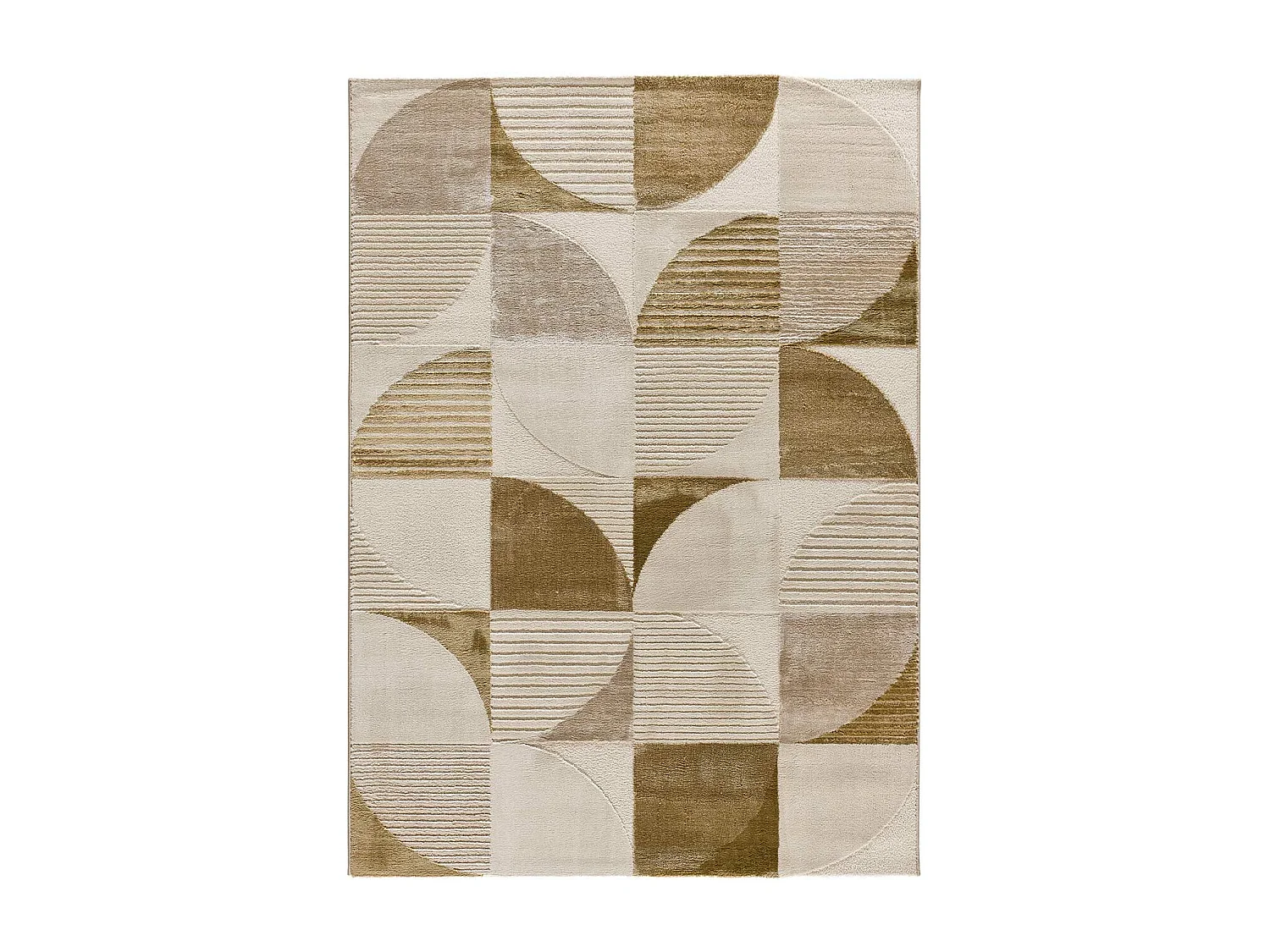 Tapis intérieur - géométrique - multicolore - 80 x 150 cm - MELFI