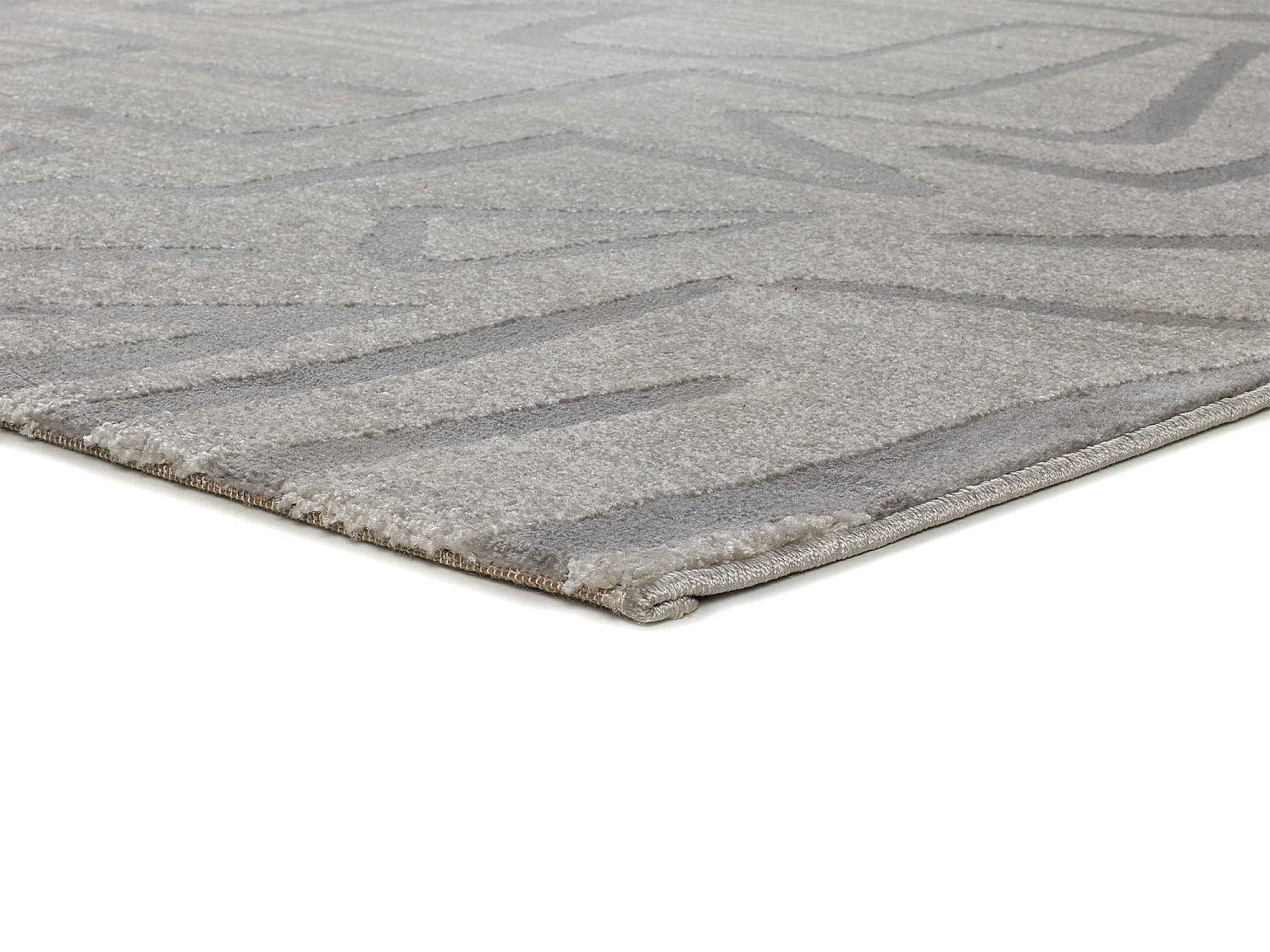 Tapis intérieur - abstrait - argent - 200 x 300 cm - HL-AFRICA