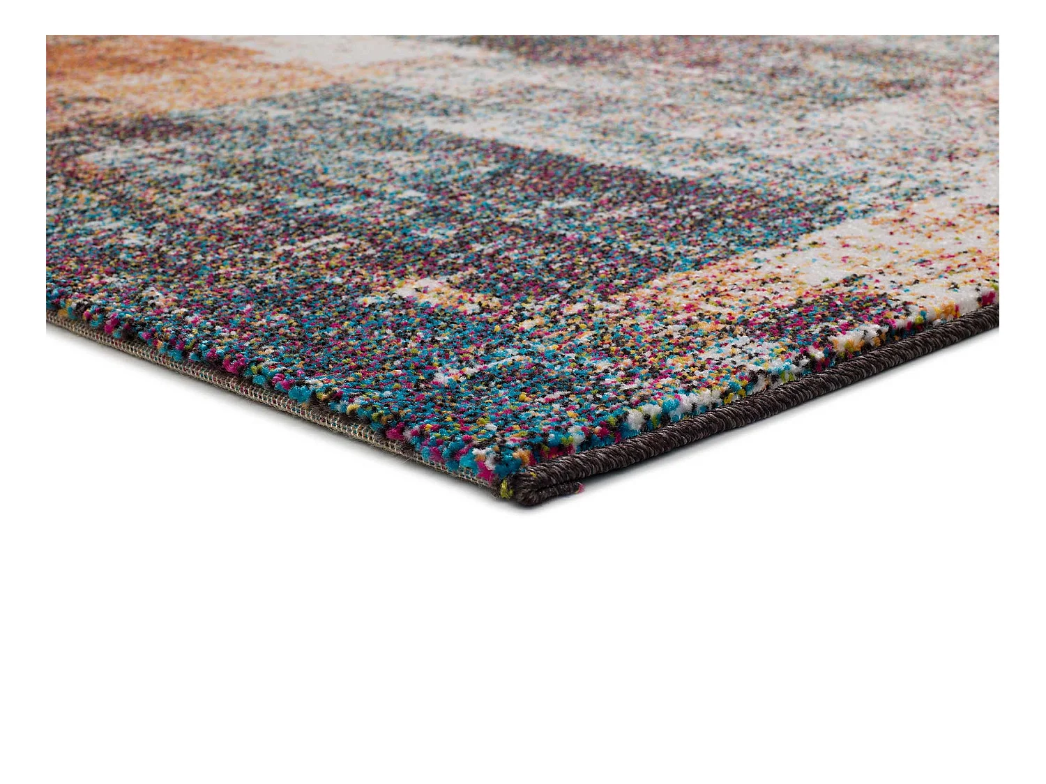 Tapis intérieur - abstrait - multicolore - 140 x 200 cm - PANDORA