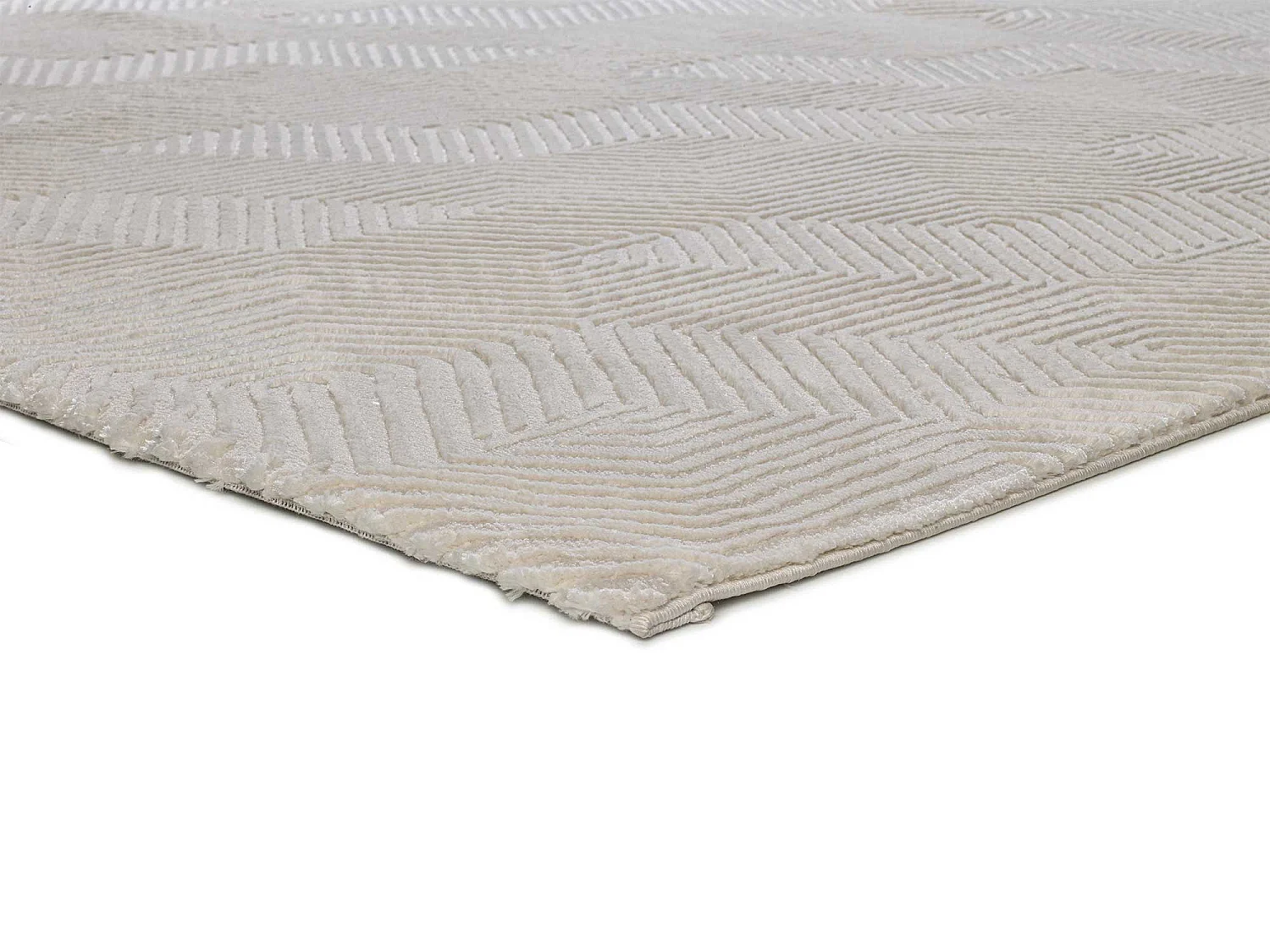 Tapis intérieur - géométrique - crème - 160 x 230 cm - SIGN