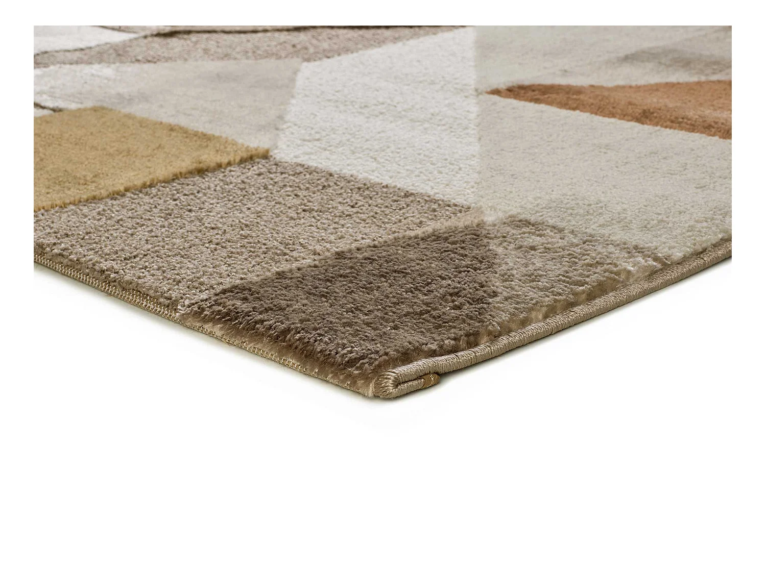 Tapis intérieur - géométrique - multicolore - 140 x 200 cm - MELFI