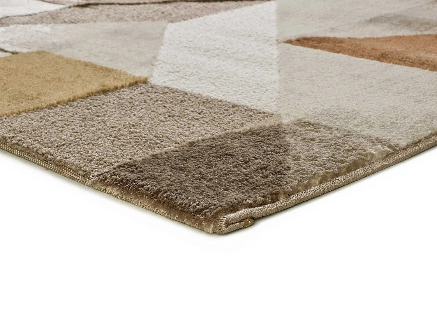 Tapis intérieur - géométrique - multicolore - 140 x 200 cm - MELFI