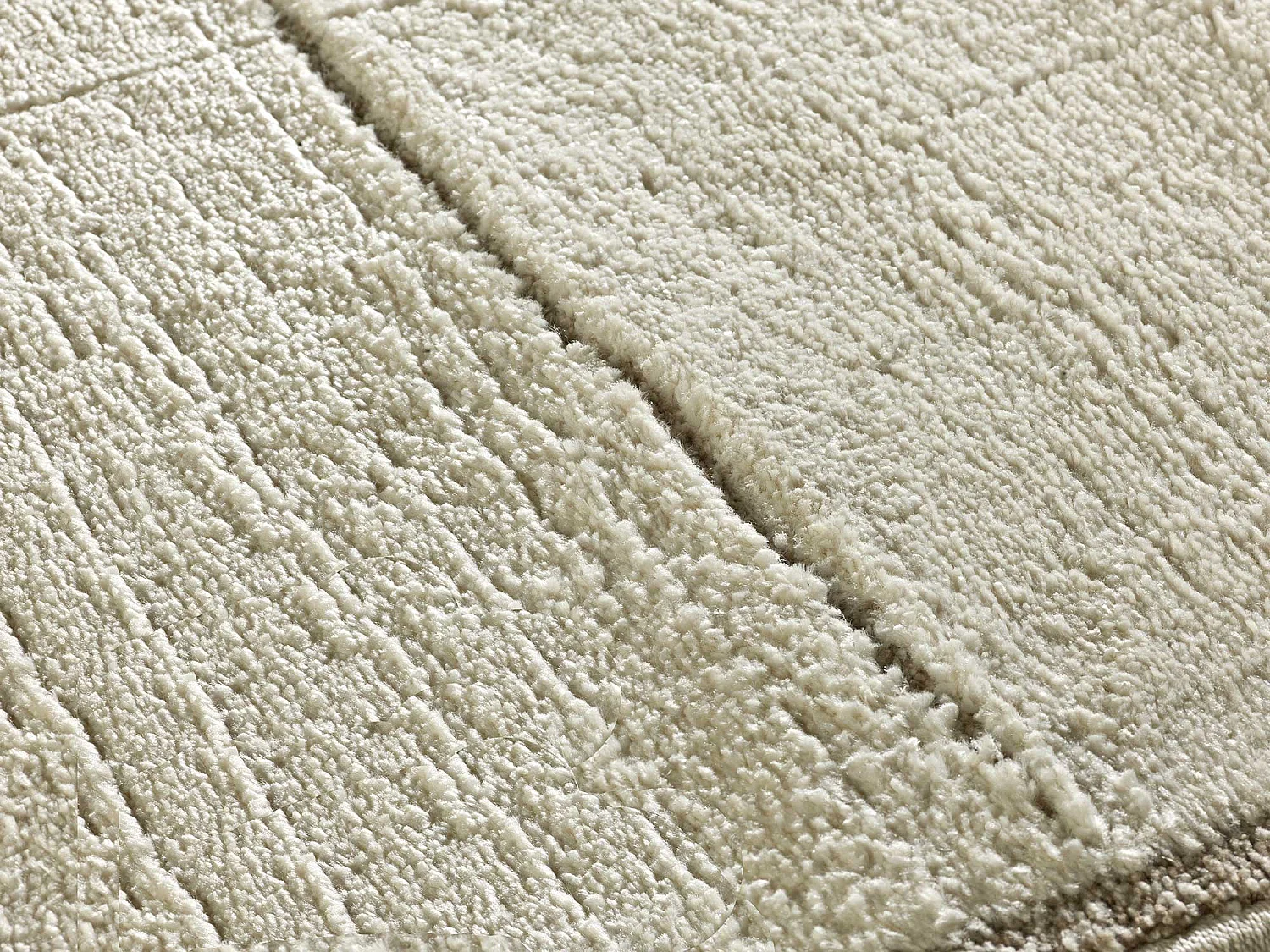 Kurzflorteppiche - skandinavisch - creme - 80x150 cm - CANDELA