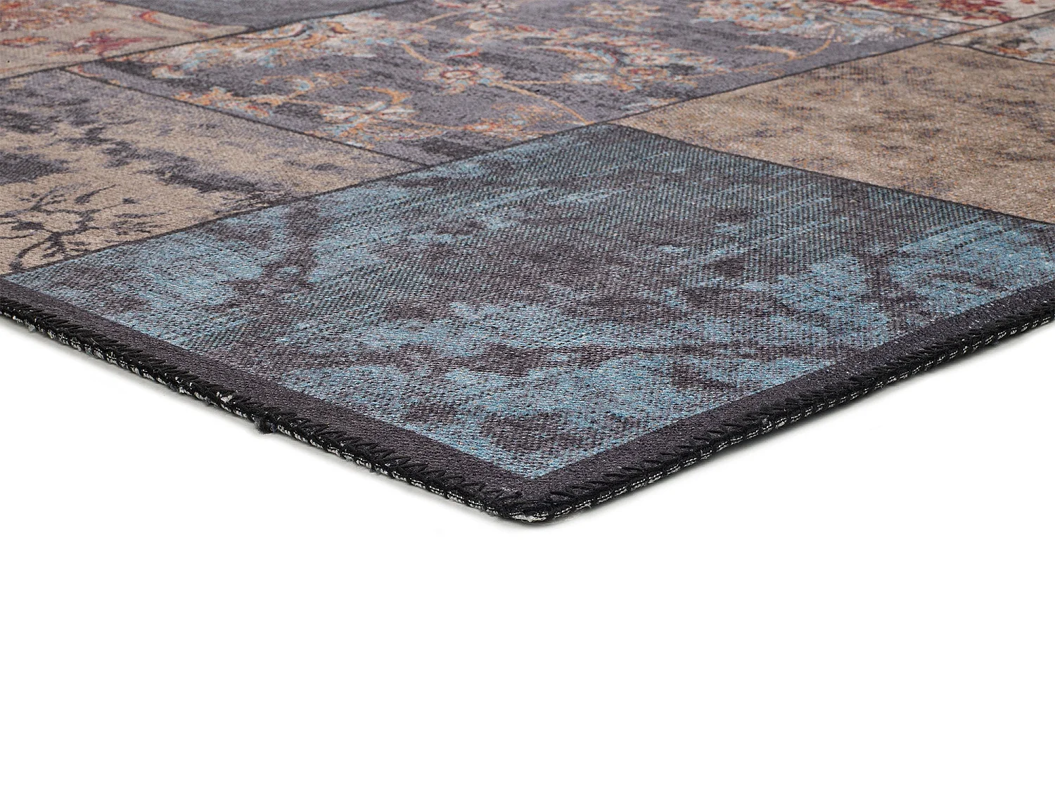 Tapis intérieur - abstrait - multicolore - 140 x 200 cm - NEILA