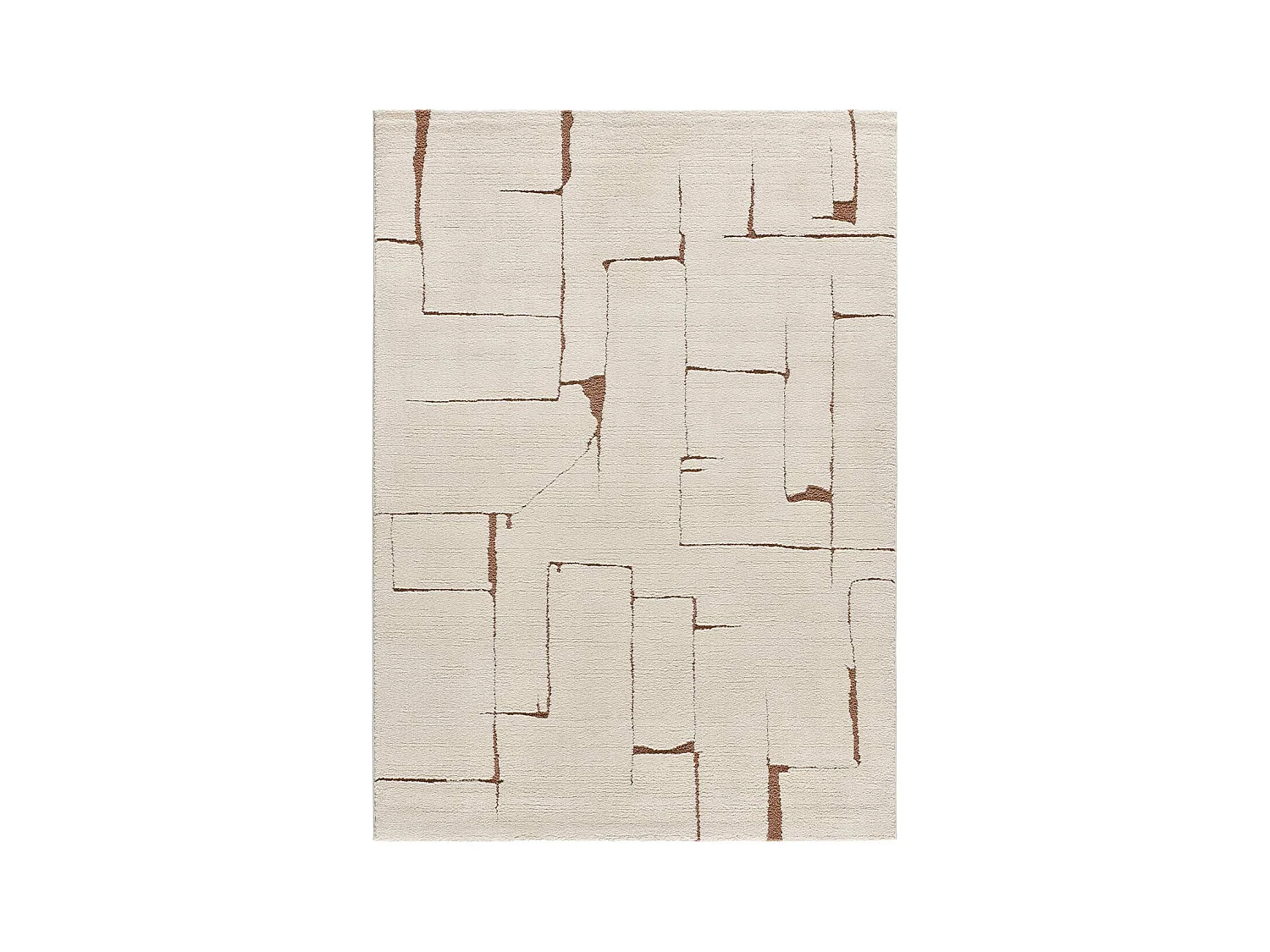 Kurzflorteppiche - skandinavisch - creme - 80x150 cm - CANDELA