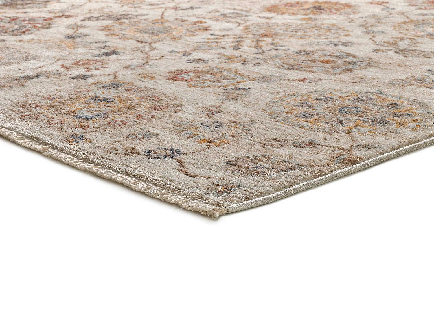 Kurzflorteppich - vintage - mehrfarbig - 160x230 cm - SAMARKAND