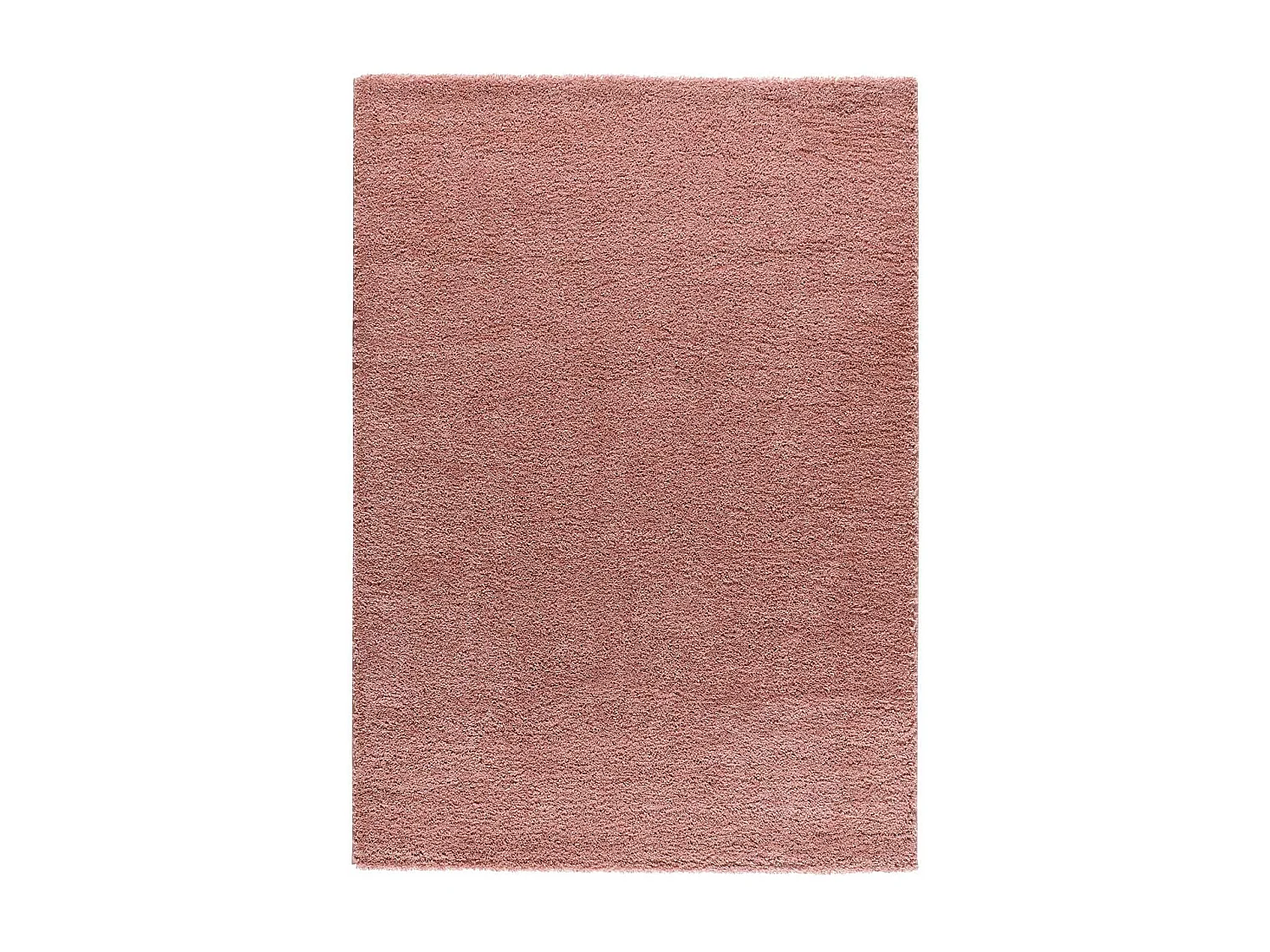 Alfombra interior  - shaggy liso - rosa - 60 x 120 cm - ATLAS