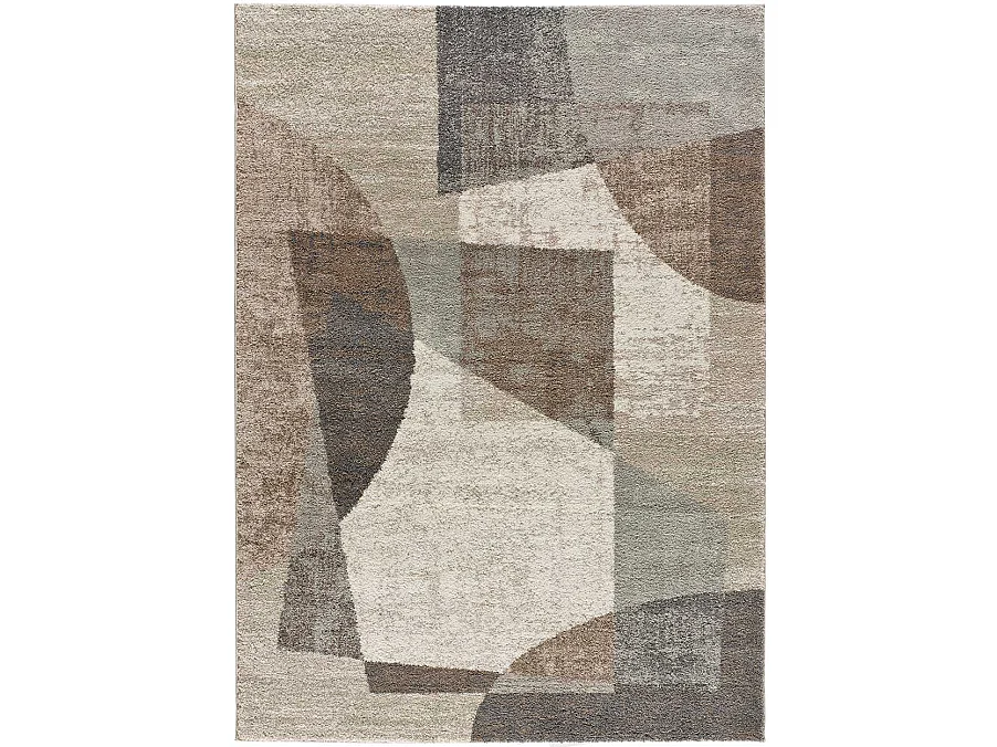 Tapis intérieur - géométrique - multicolore - 160 x 235 cm - CASTRO