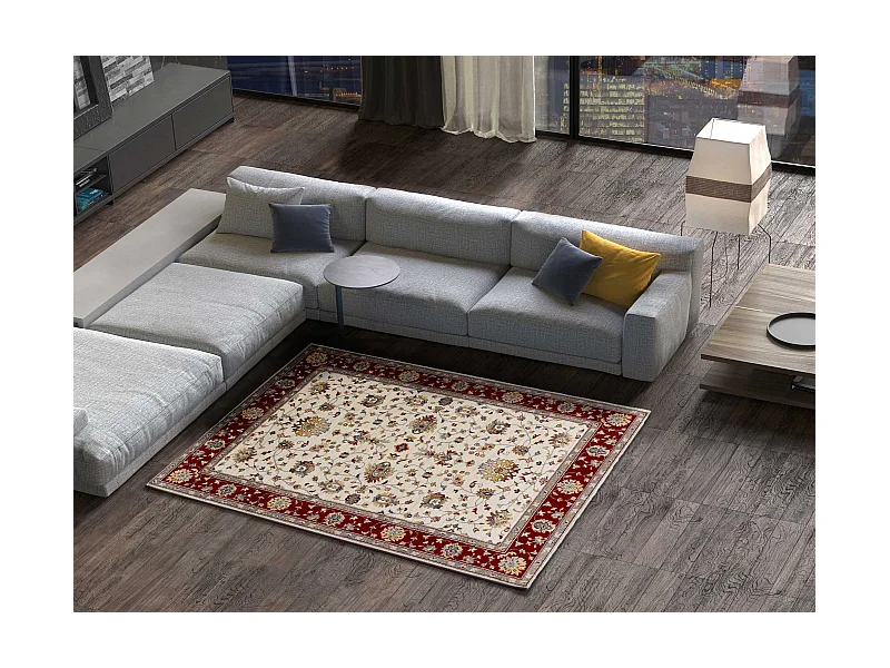 Kurzflorteppiche - klassisch - creme - 80x150 cm - CLASSIC