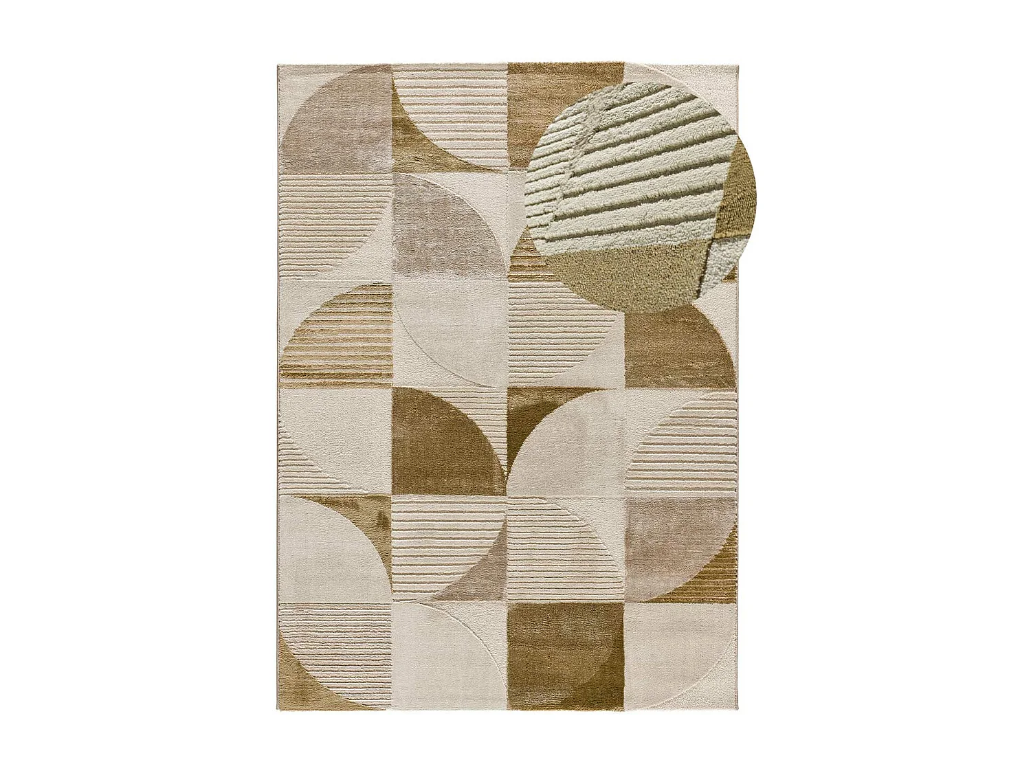 Tapis intérieur - géométrique - multicolore - 160 x 230 cm - MELFI