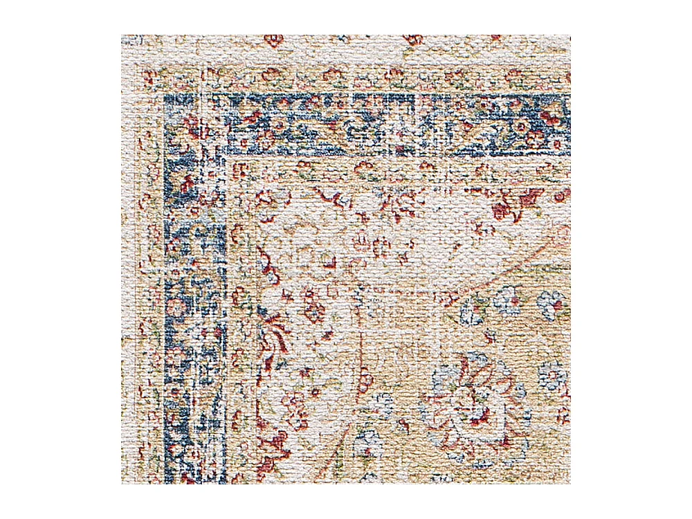 Laagpolig tapijt - vintage - rood - 160x230 cm - NEILA