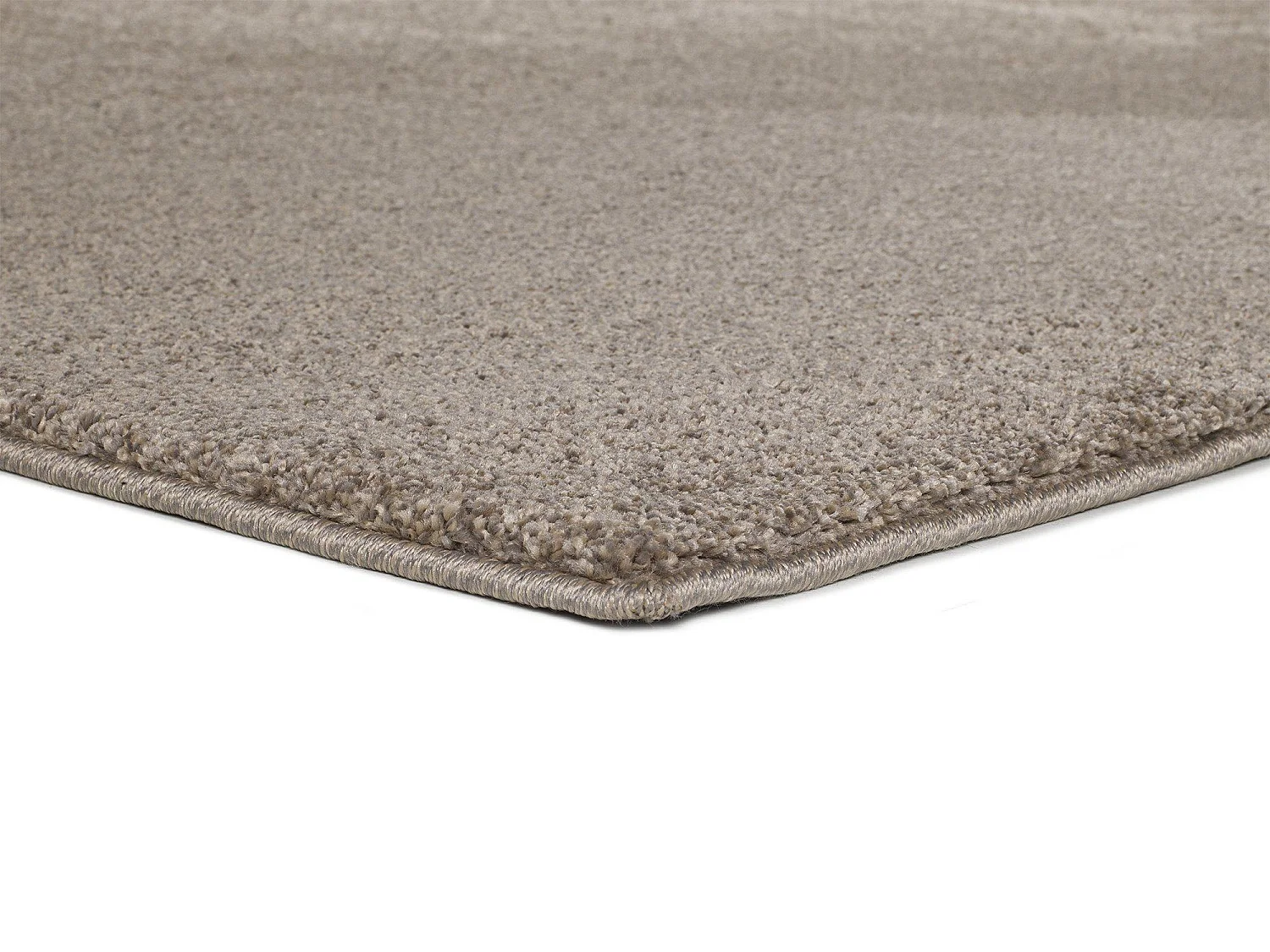 Tapete interior - liso - bege - 140 x 200 cm - MONTANA