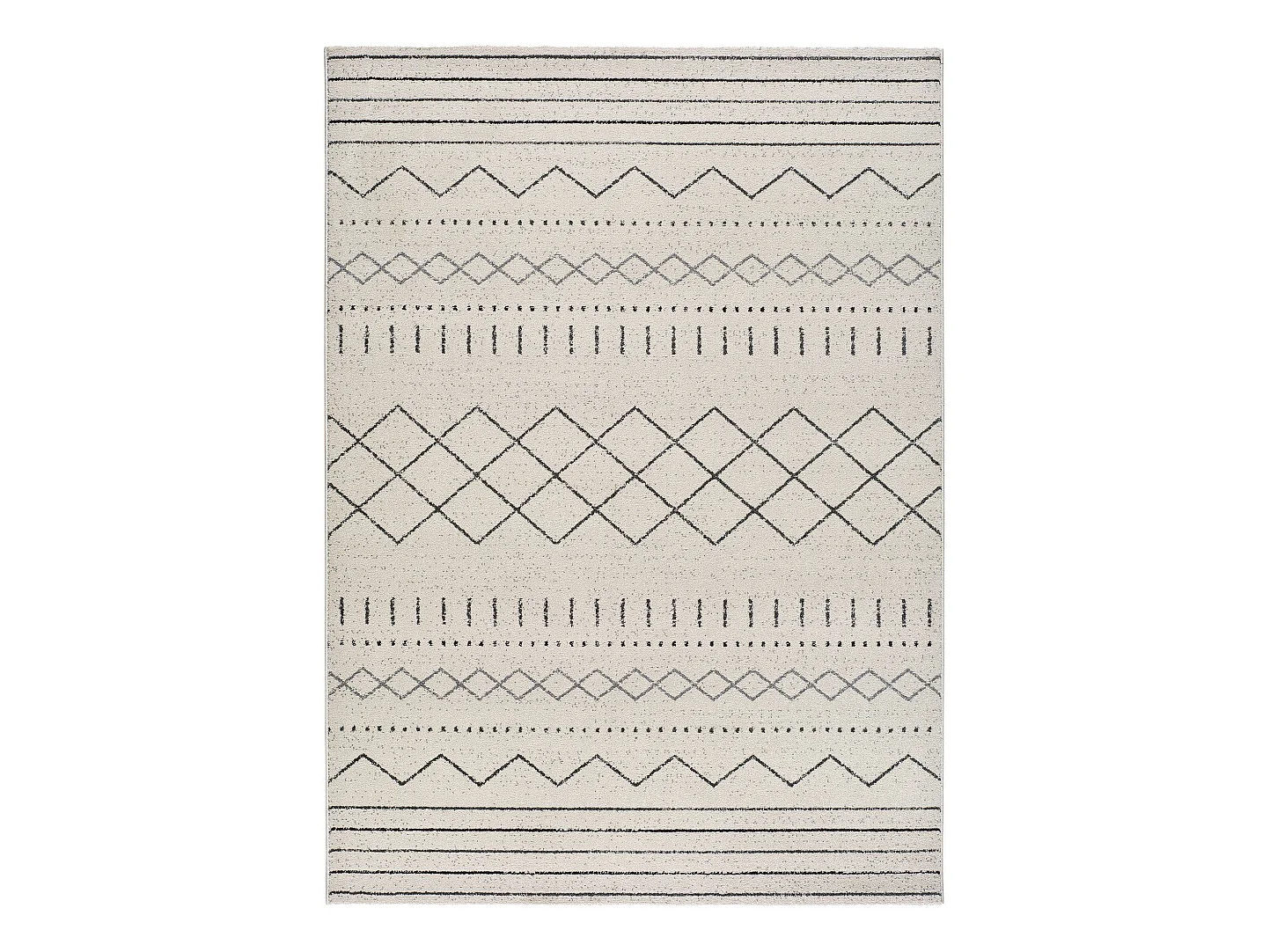 Tappeto interno - etnico - bianco - 60 x 120 cm - AKKA