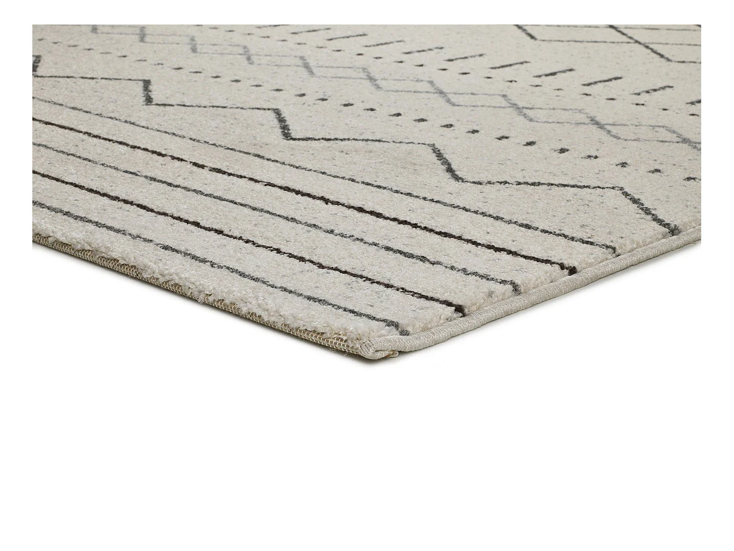 Tappeto interno - etnico - bianco - 60 x 120 cm - AKKA