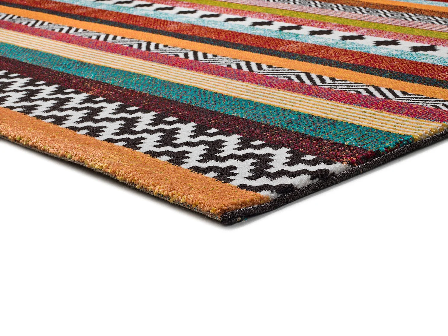 Alfombra interior  - étnico - multicolor - 60 x 120 cm - MOAR