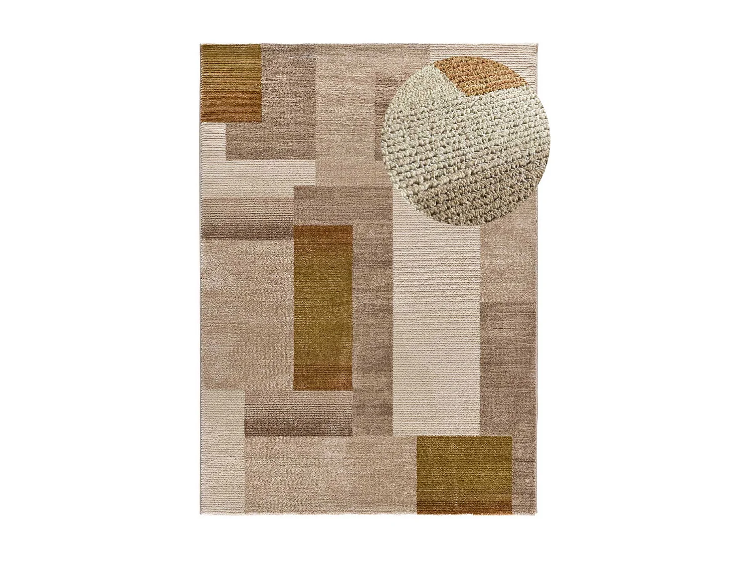 Tapis intérieur - géométrique - multicolore - 160 x 230 cm - MELFI