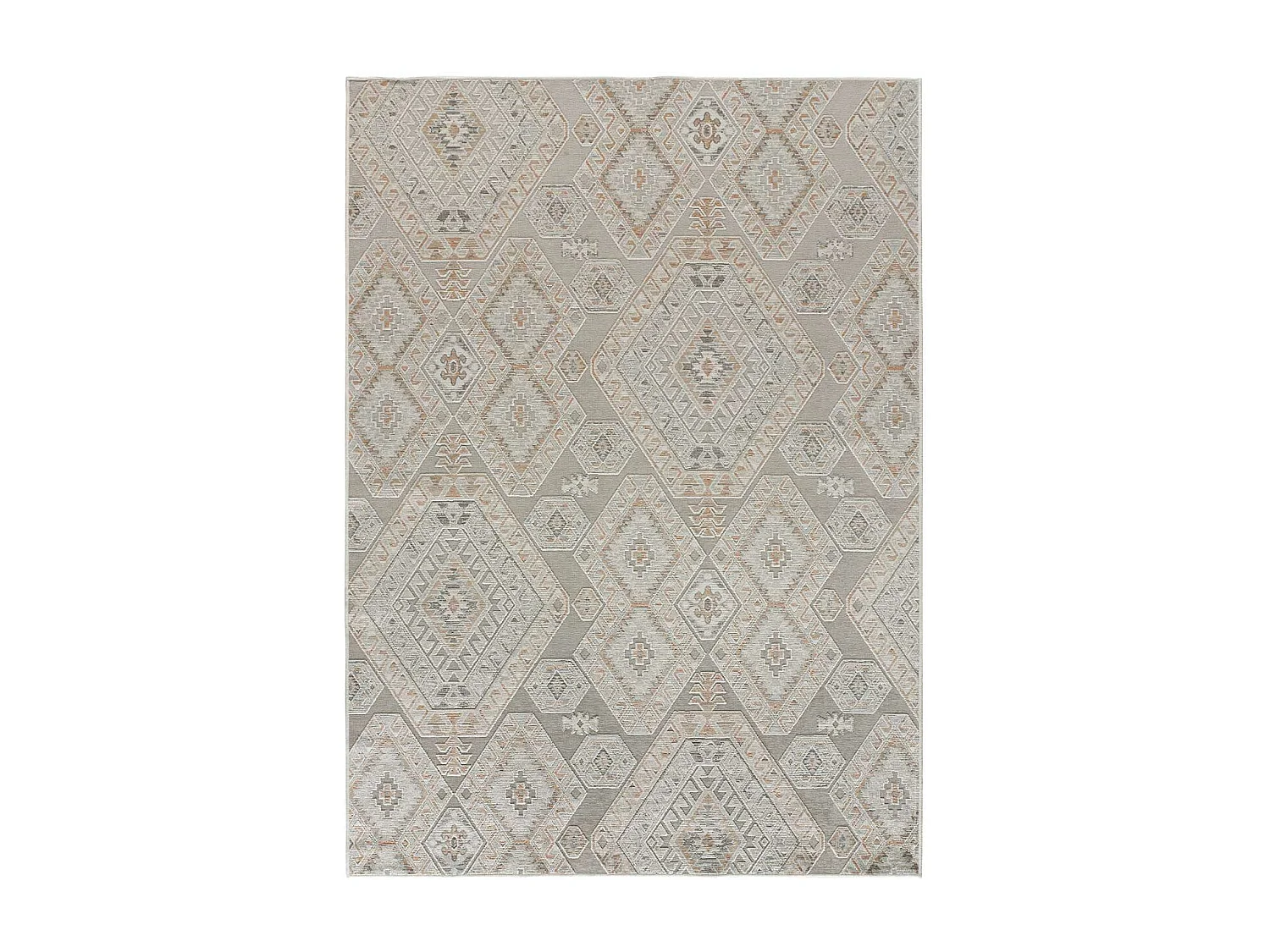 Tapis intérieur - vintage - moutarde - 95 x 140 cm - ARLETTE