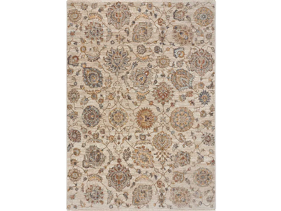 Alfombra interior  - vintage - multicolor - 133 x 190 cm - SAMARKAND