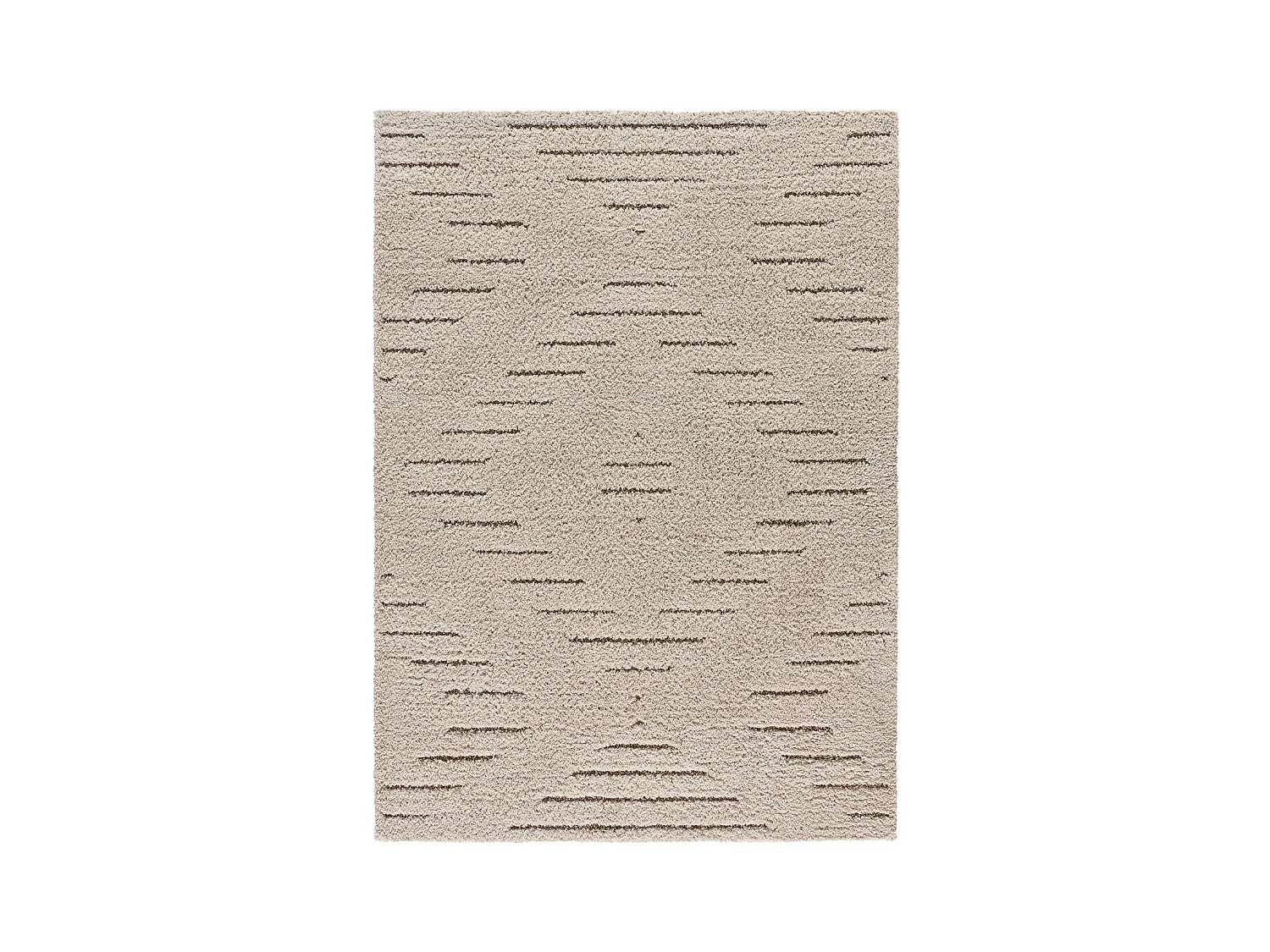 Alfombra interior  - shaggy - crema - 120 x 170 cm - ATESA