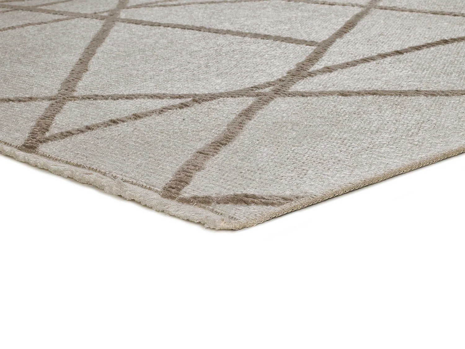 Tapis intérieur - ethnique - beige - 120 x 170 cm - LUX