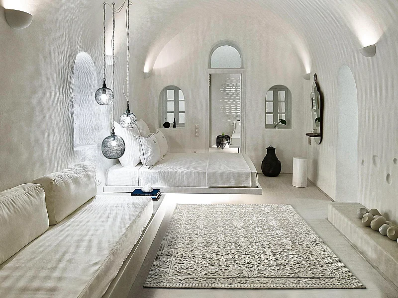 Alfombra interior  - vintage - beige - 160 x 230 cm - ISABELLA