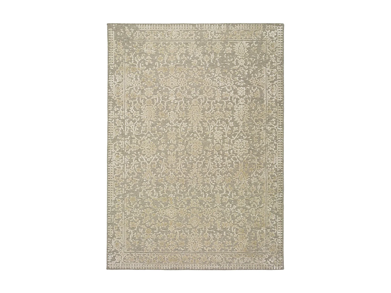 Alfombra interior  - vintage - beige - 160 x 230 cm - ISABELLA