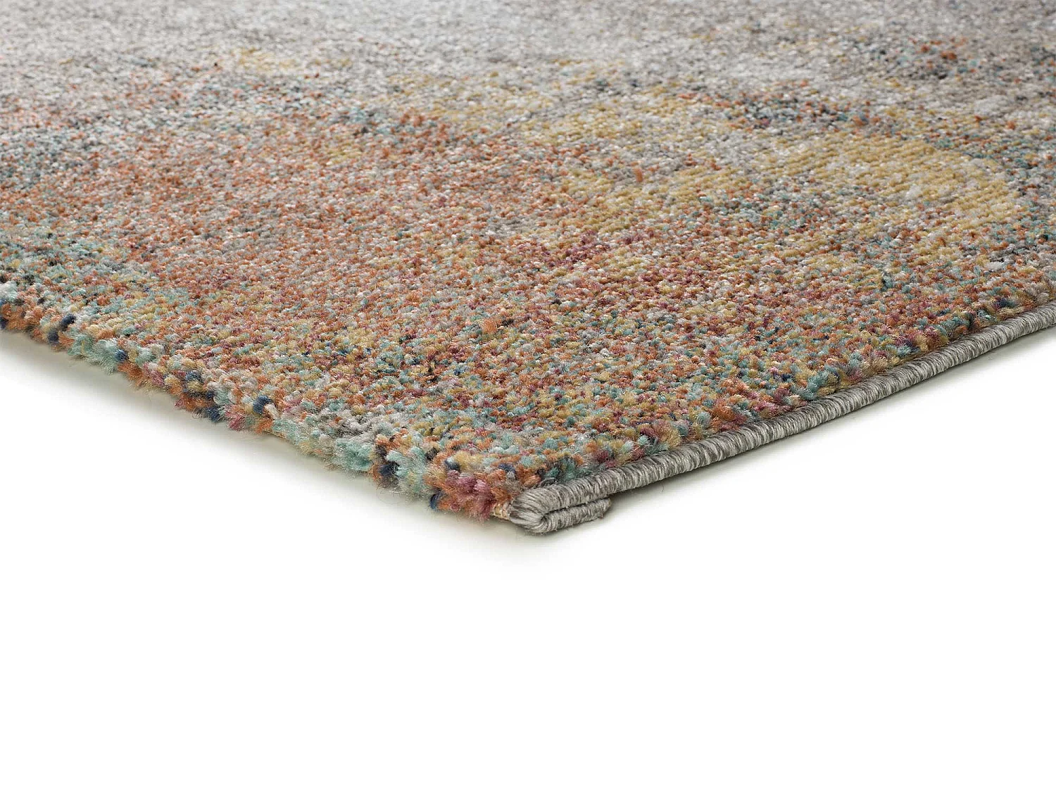 Tapis intérieur - abstrait - bleu - 80 x 150 cm - PARMA