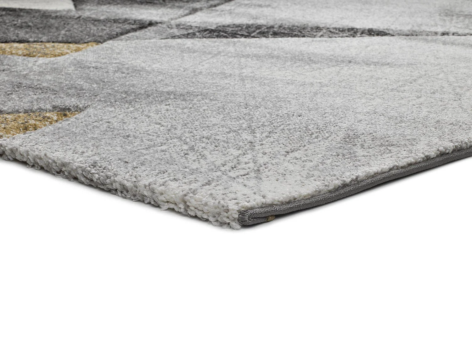 Tappeto interno - astratto - grigio - 120 x 170 cm - BIANCA