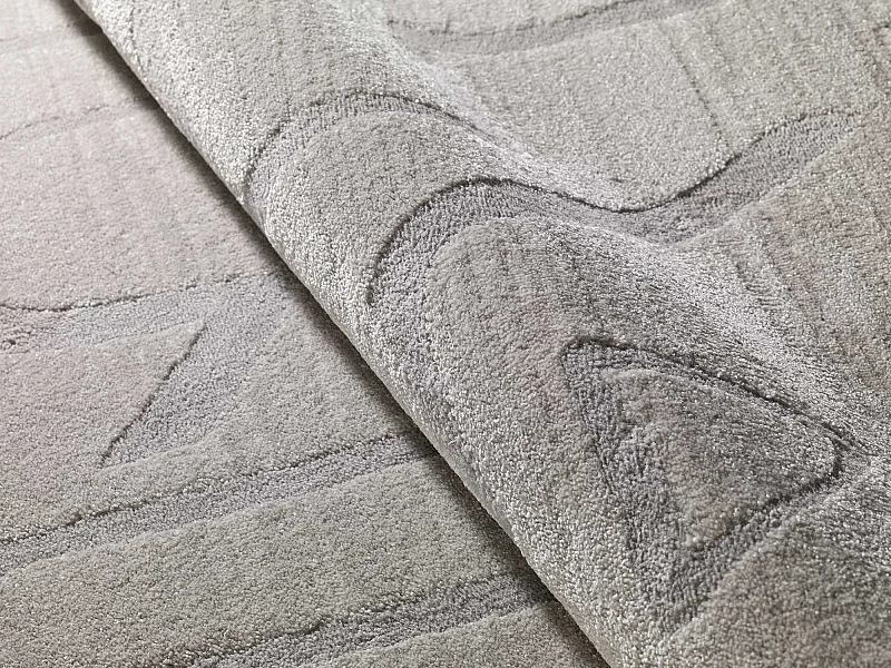 Alfombra interior  - abstracto - plata - 160 x 230 cm - HL-AFRICA