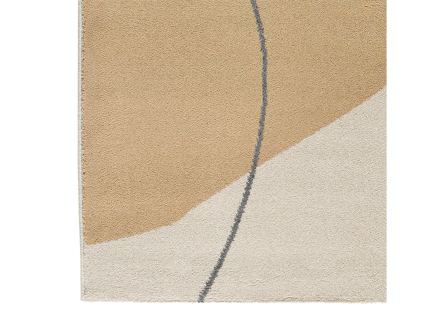 Kurzflorteppich - organische formen - mehrfarbig - 80x150 cm - NEW YORK