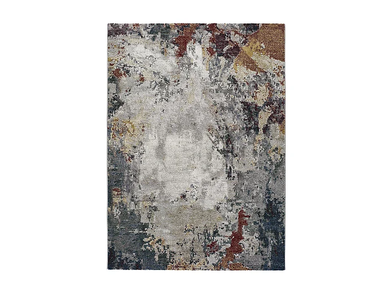 Kurzflorteppiche - abstrakt - mehrfarbig - 60x120 cm - GRAFFITI