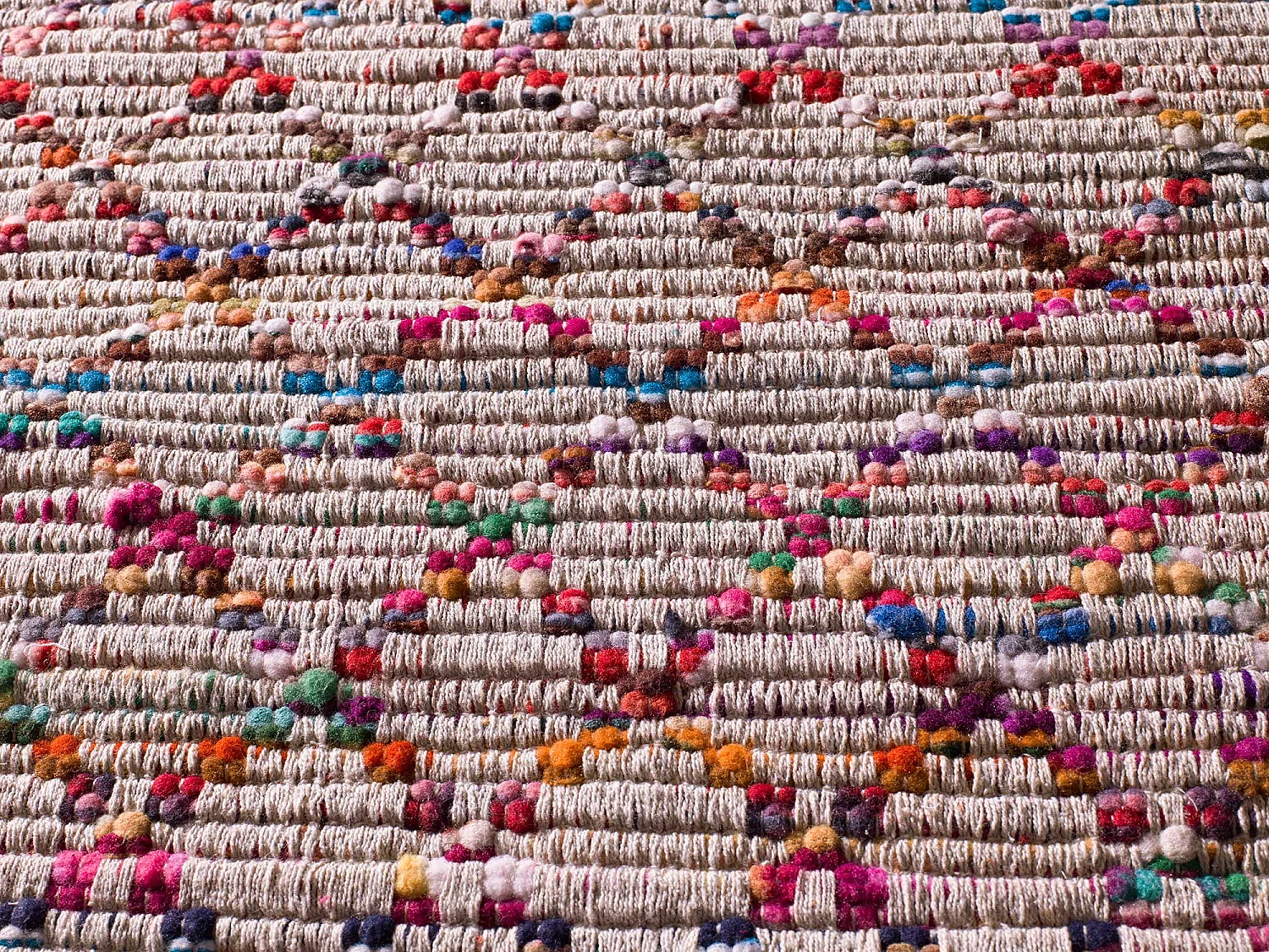 Tapis intérieur - ethnique - multicolore - 60 x 110 cm - REUNITE