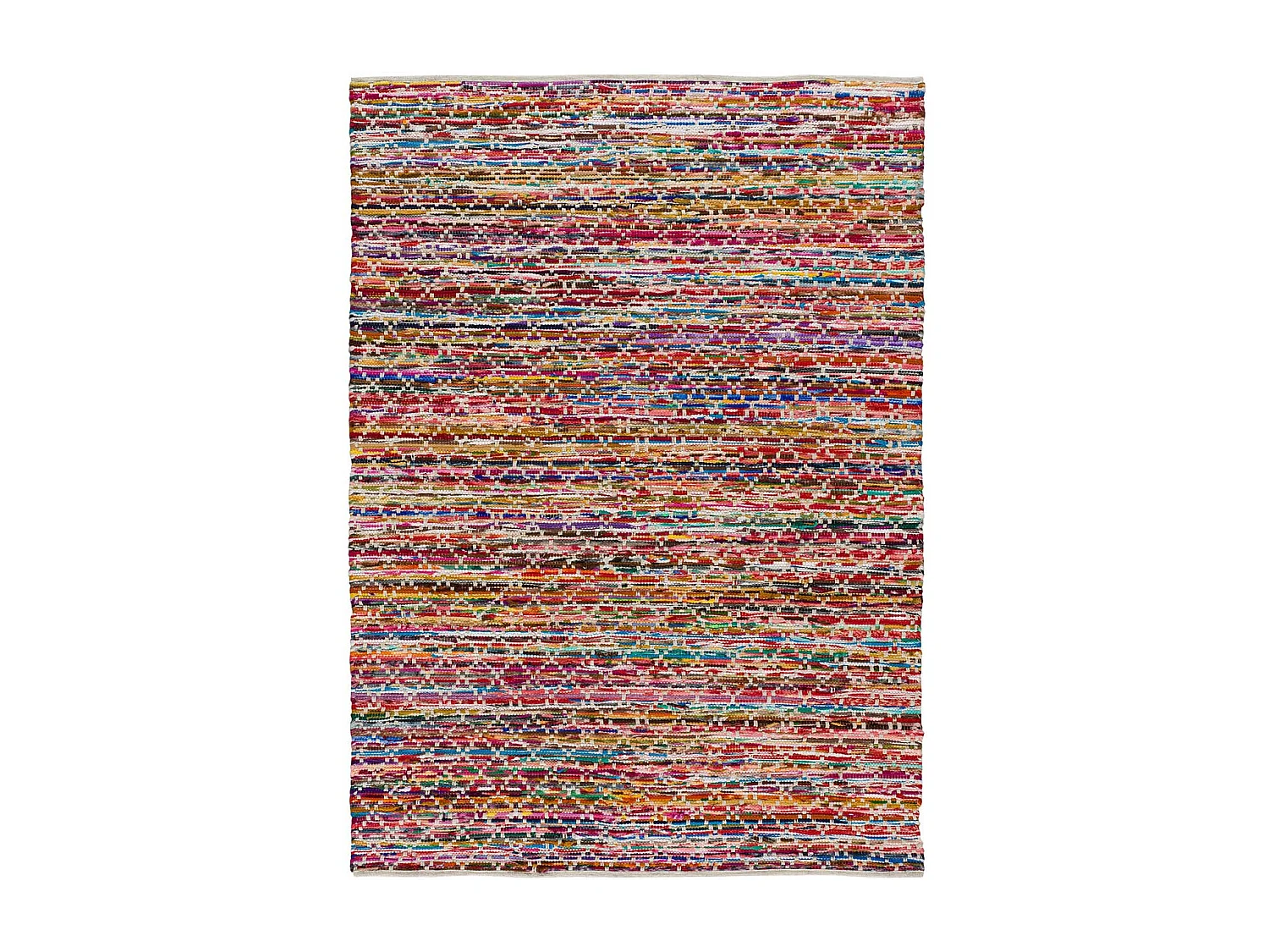 Tapis intérieur - ethnique - multicolore - 60 x 110 cm - REUNITE