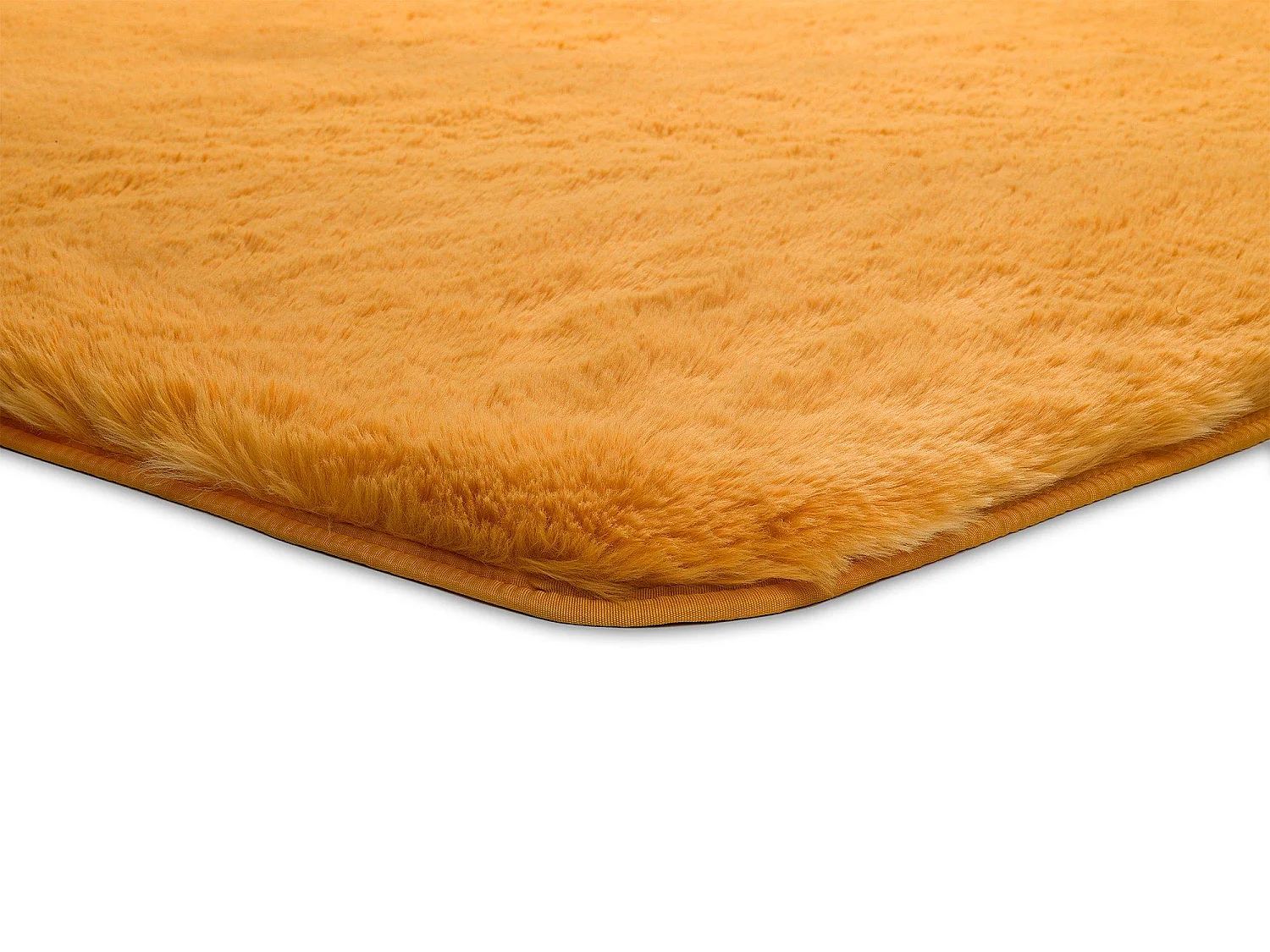 Tappeto interno - shaggy liscio - senape - 140 x 200 cm - ALPACA