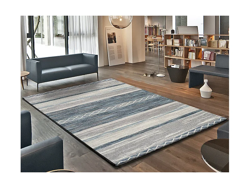 Kurzflorteppiche - modern - grau - 140x200 cm - DREAMS