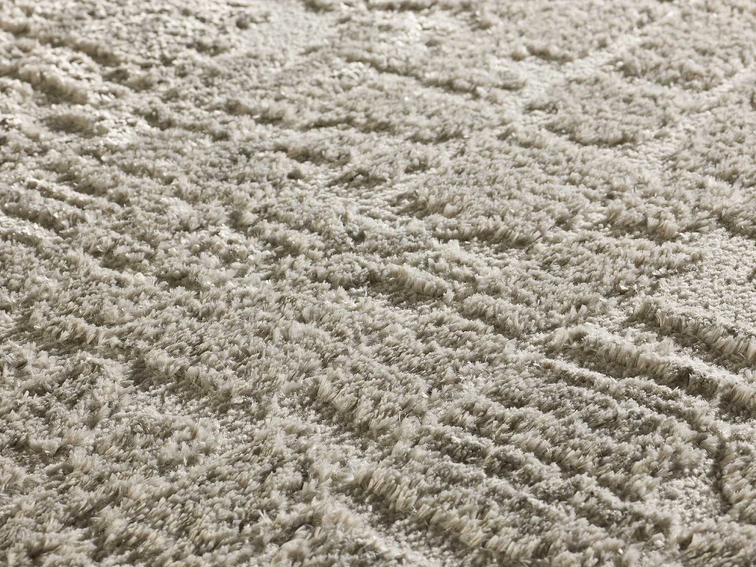 Tapis intérieur - scandinave - argent - 140 x 200 cm - LIMA