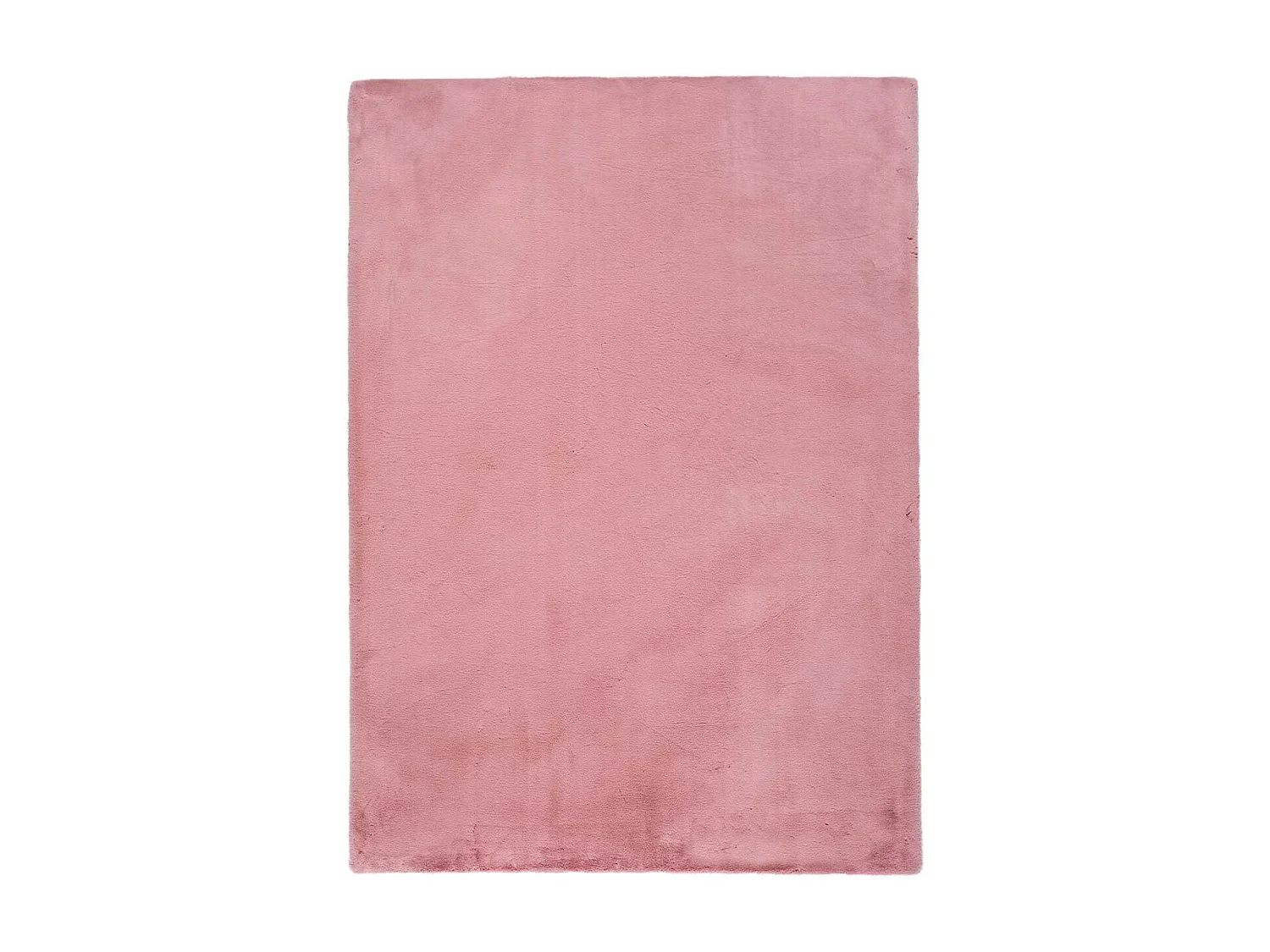 Alfombra interior  - shaggy liso - rosa - 80 x 150 cm - FOX