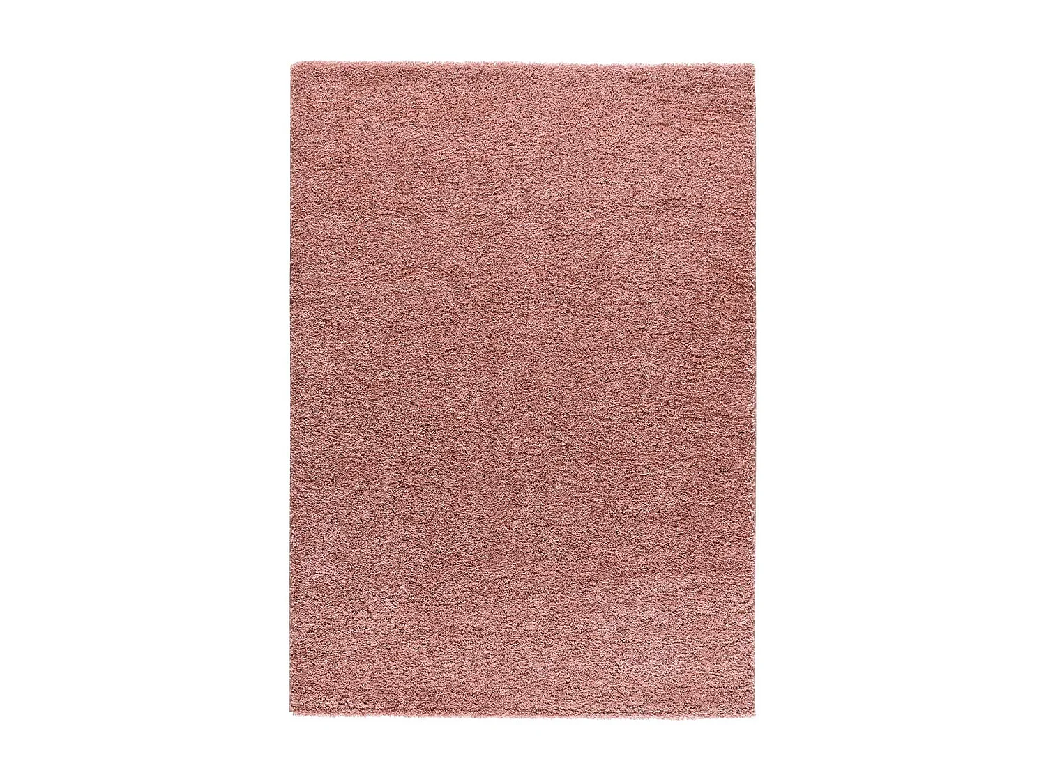 Tapis intérieur - shaggy uni - rose - 190 x 290 cm - ATLAS