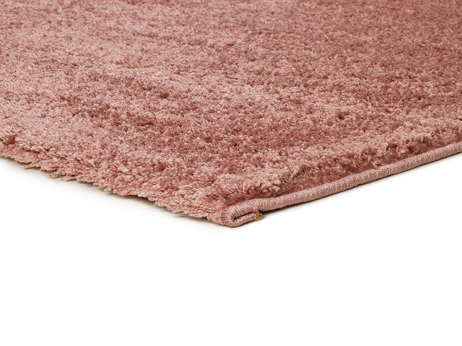Alfombra interior  - shaggy liso - rosa - 120 x 180 cm - ATLAS
