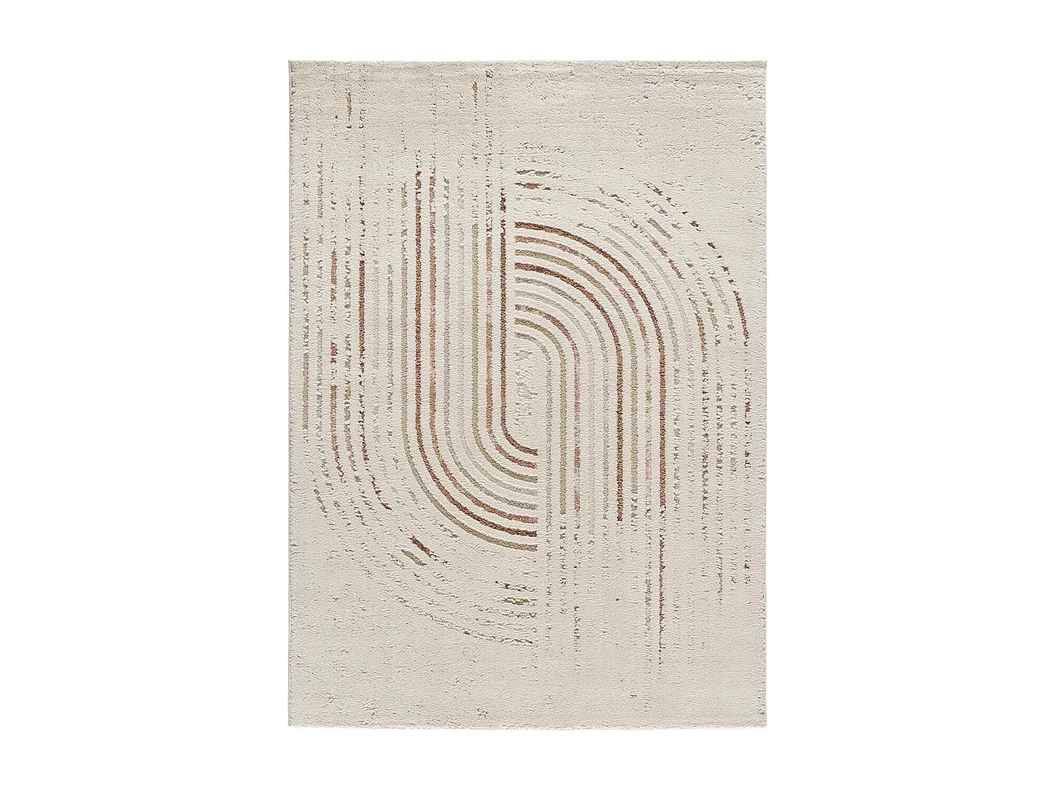 Laagpolig tapijt - scandinavisch - veelkleurig - 160x230 cm - CANDELA