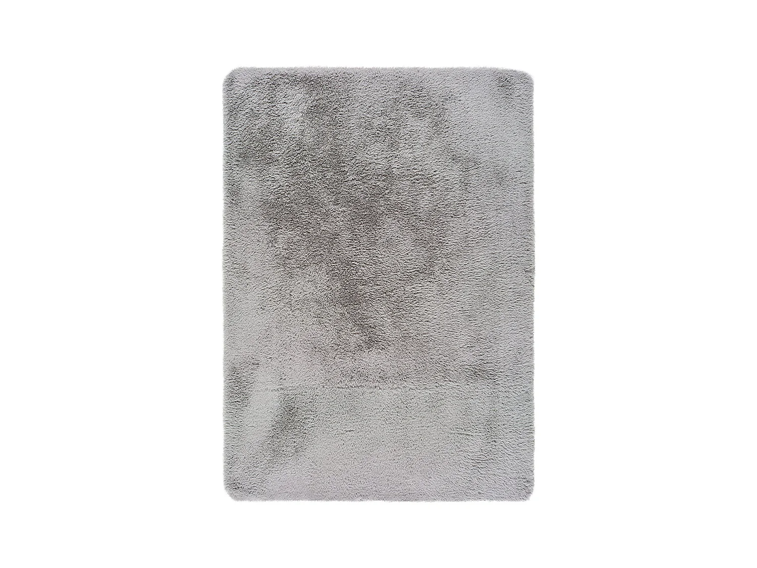 Alfombra interior  - shaggy liso - plata - 60 x 100 cm - ALPACA