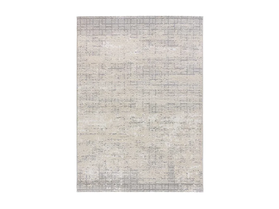 Tappeto interno - astratto - crema - 80 x 150 cm - HL-VINTAGE